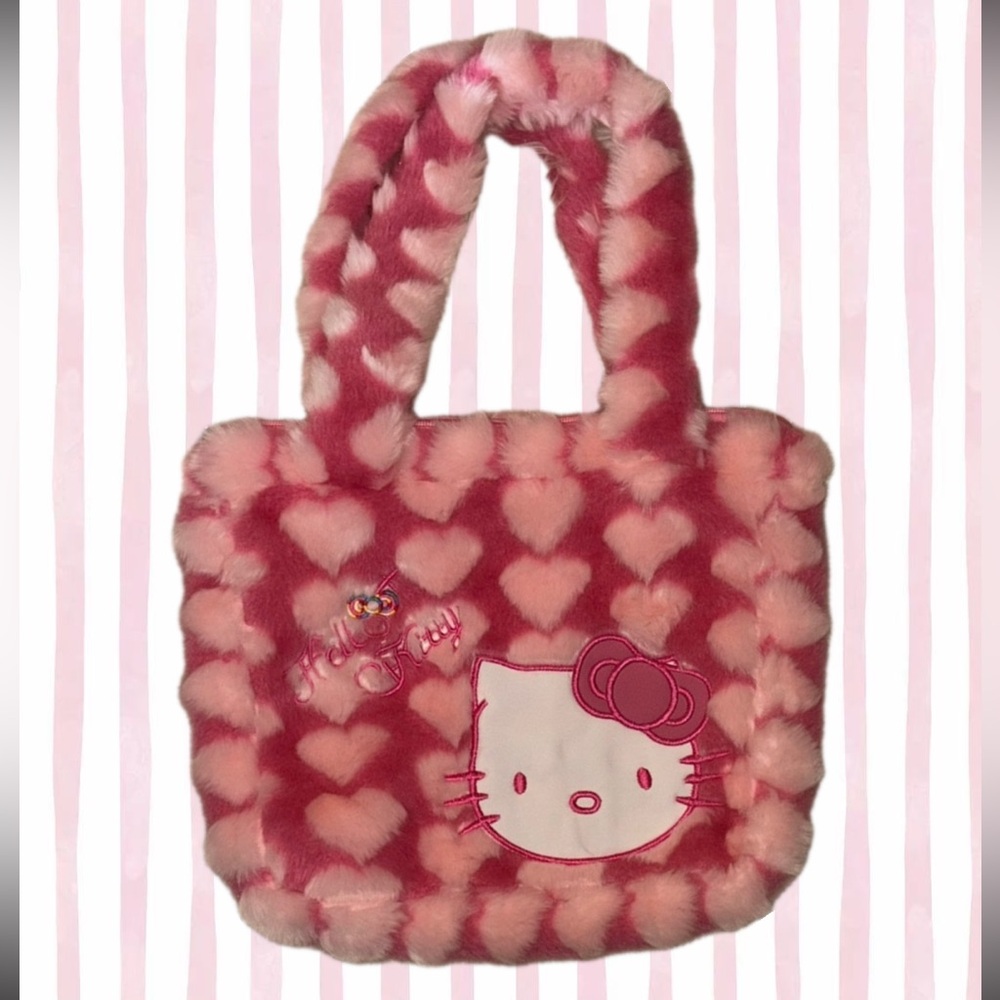 Hello Kitty fur Tote Bag